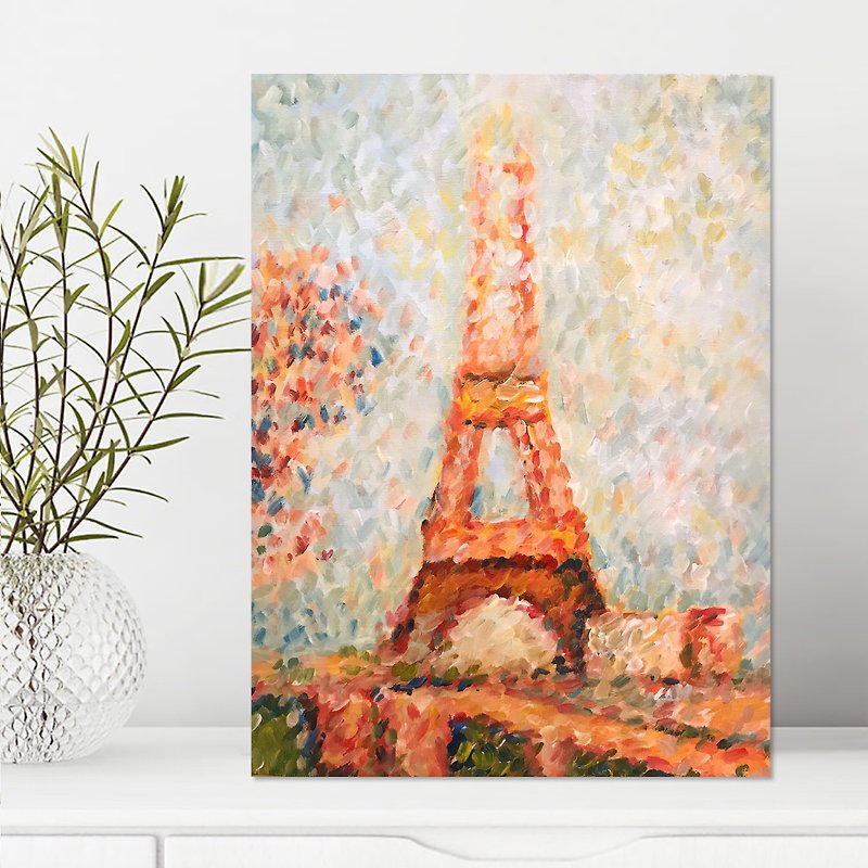 【體驗】秀拉 巴黎鐵塔畫班 Seurat Eiffel Tower Painting Class