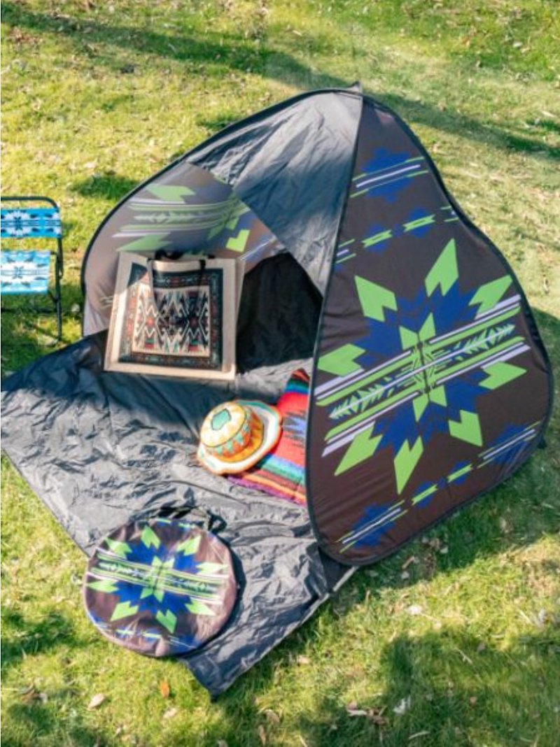 [Popular Pre-Order] Indian Totem Beach Shade Tent Throwing Tent Picnic Tent CMTP02A1 - ชุดเดินป่า - ไฟเบอร์อื่นๆ 