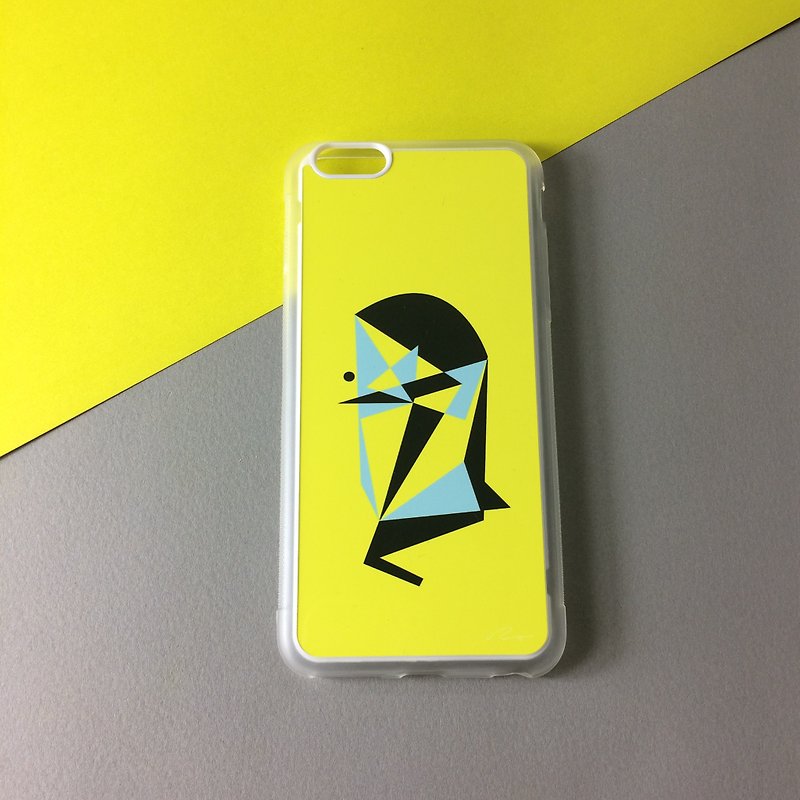 No title 3 - original illustrator phone shell - Phone Cases - Waterproof Material Yellow