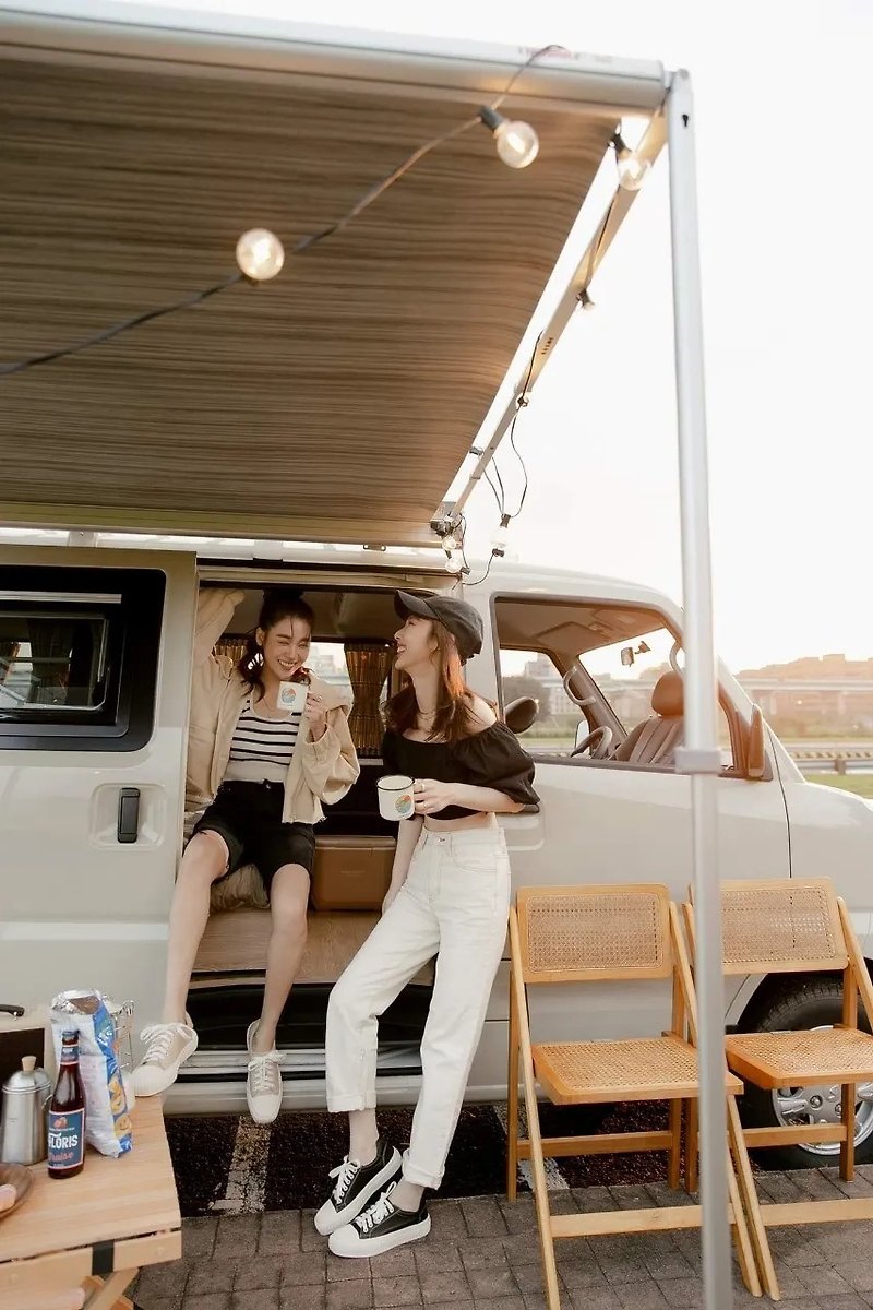 【Workshops】3 days and 2 nights self-driving camper [Sunday-Wednesday departure] 22% off including insurance and home appliances style accessories