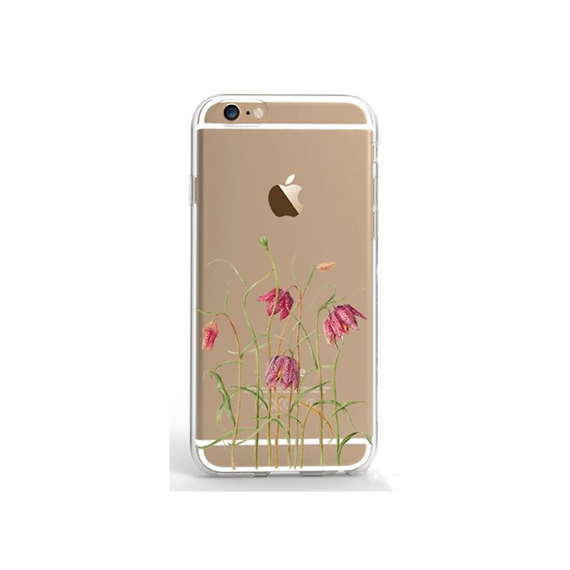 Clear iPhone case Samsung Galaxy case flower 1212 - Phone Cases - Plastic 