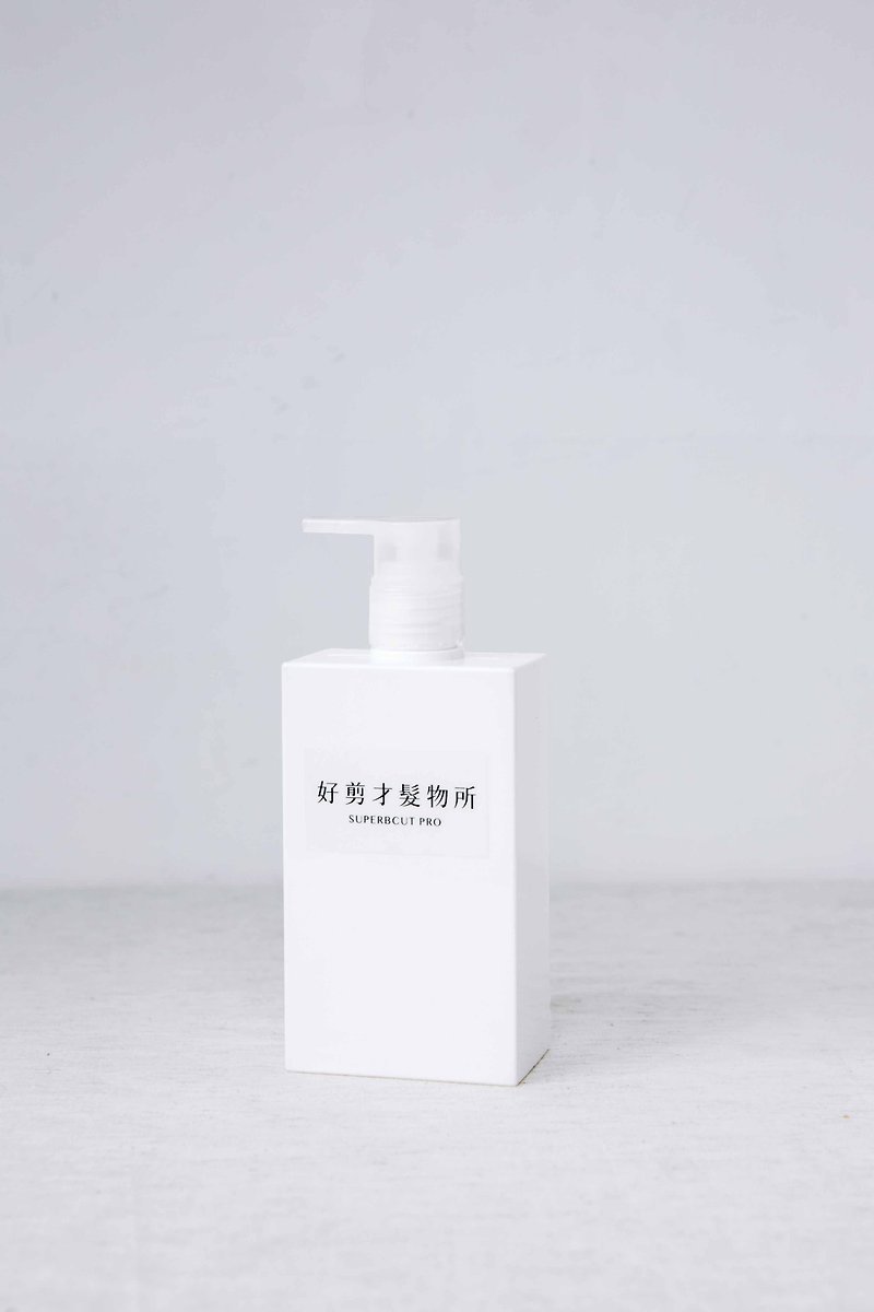 PETG Boxy Bottle - Shampoos - Plastic White