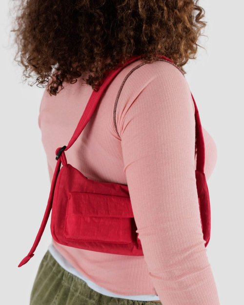 BAGGU カーゴ ショルダーバッグ パープル 送料無料 Amazon.co.jp: BAGGU Cargo Shoulder Bag カーゴ ショルダー