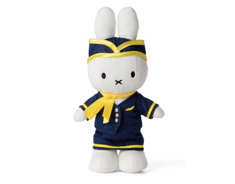 Miffy 米飛兒空姐 - 寶寶/兒童玩具/玩偶 - 棉．麻 多色