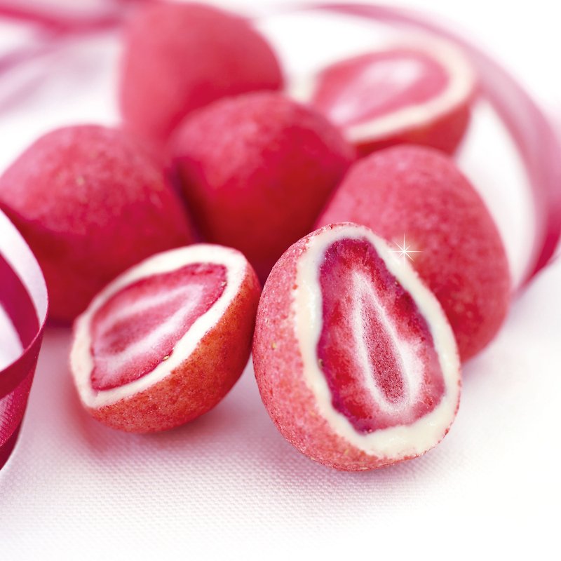 Frantz粉紅盒草莓松露朱古力 - 粉紅星塵 - 朱古力 - 其他材質 