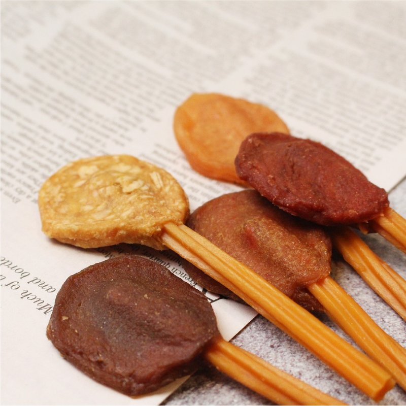 毛孩好棒棒-狗狗專屬棒棒糖 - 寵物零食/肉乾 - 其他材質 咖啡色