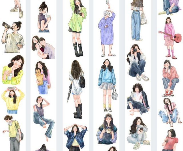 リトルデイズ City Girl Collection / PET・マスキングテープ