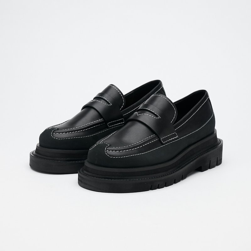 VATIC PENNY LOAFER Nappa Loafers are increased by 63mm inside and outside - Men's Oxford Shoes - Genuine Leather 