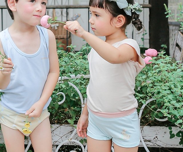 Children's underwear 4-piece set ~ New product of White Bamboo