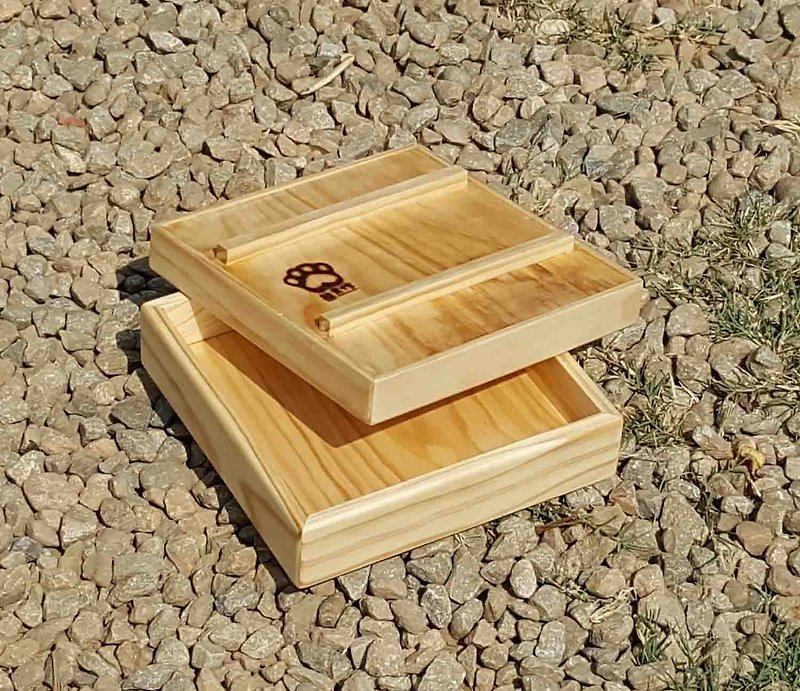 [Bear Ken Woodworking Workshop]//Customization/ Shaped lunch box - อื่นๆ - ไม้ สีนำ้ตาล