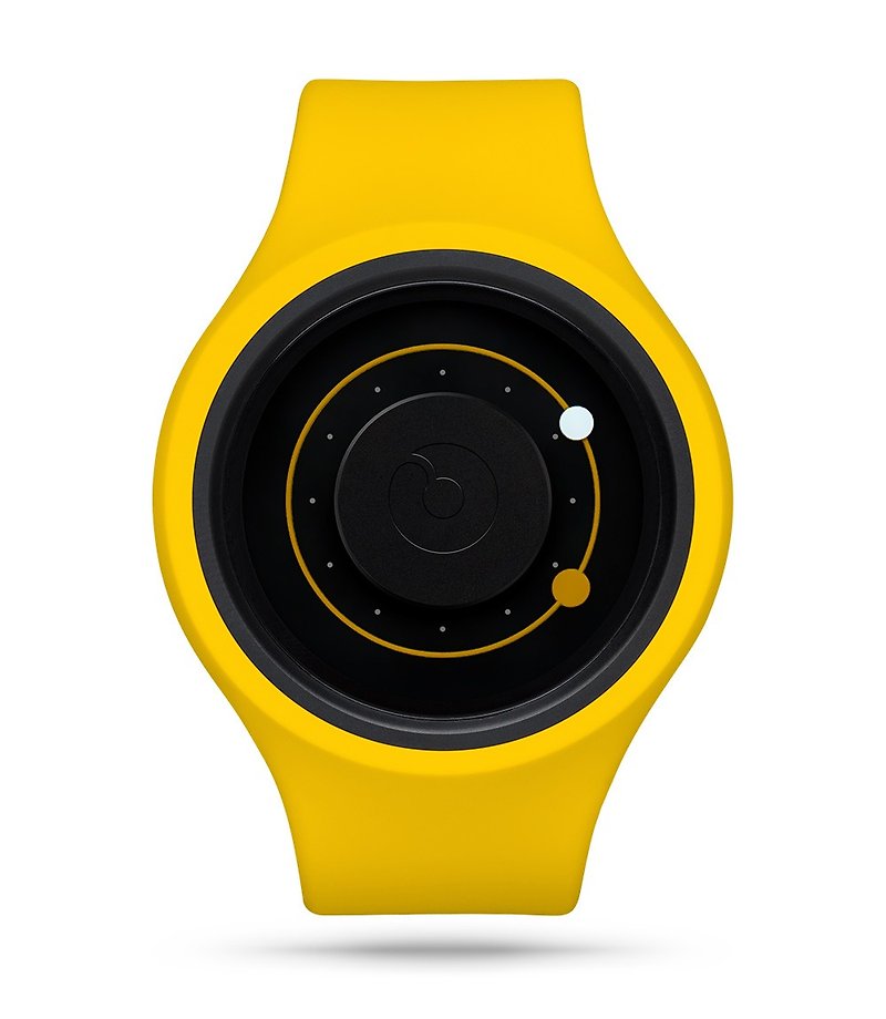 宇宙軌道+系列腕錶 ORBIT PLUS+ (香蕉黃色/Banana) - 女裝錶 - 矽膠 黃色