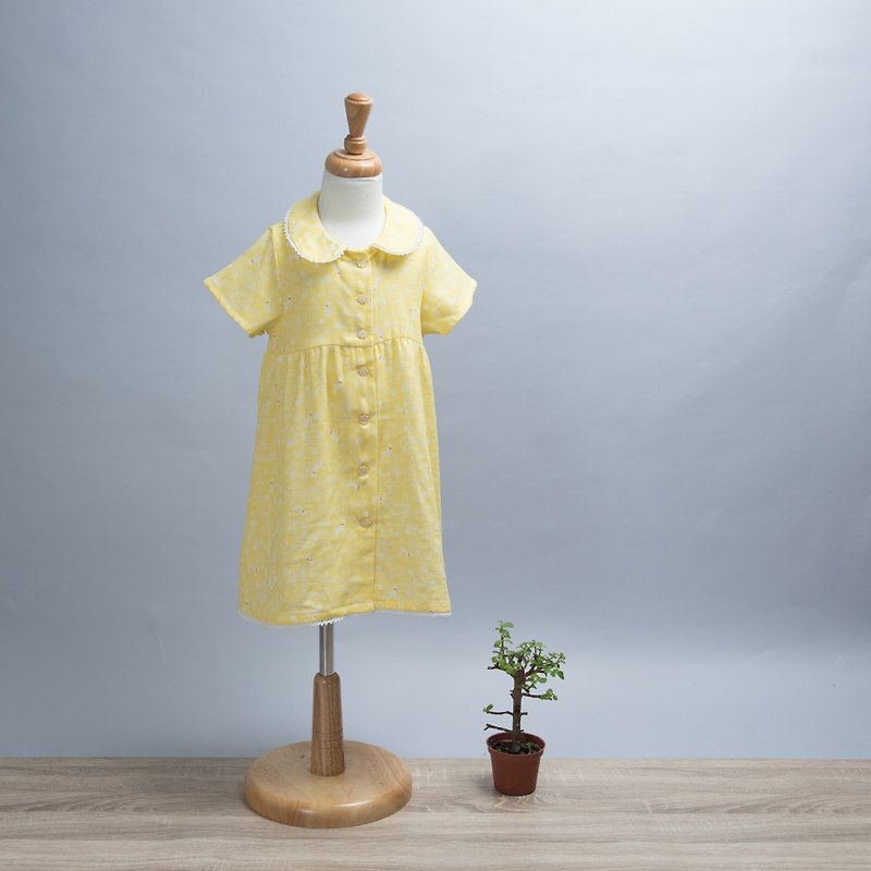 Round neck small dress - cat in the sun - Other - Cotton & Hemp 