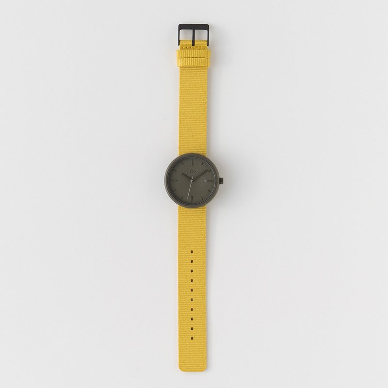 YOT WATCH 40mm Mustard/KH - นาฬิกาผู้ชาย - วัสดุอื่นๆ หลากหลายสี