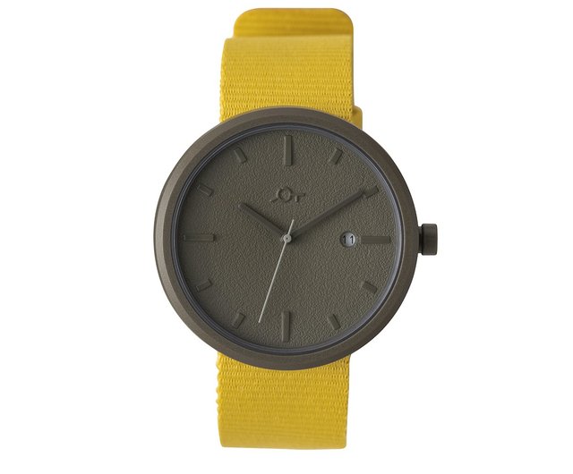 日本製 YOT WATCH 40mm ウォッチ/マスタードイエロー - ショップ