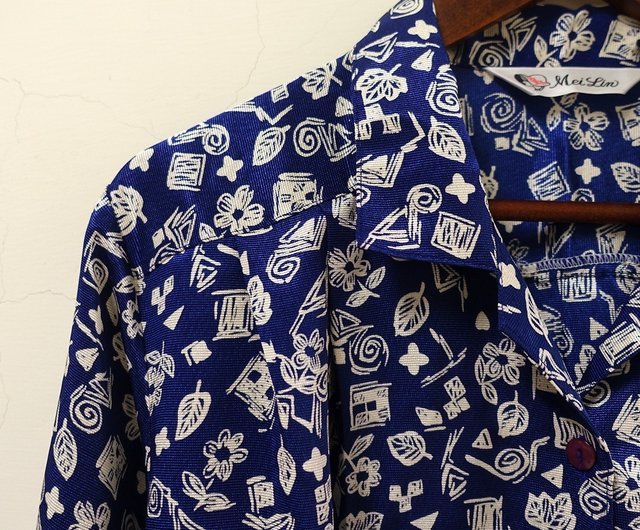 blue bandana supreme short sleeve button down