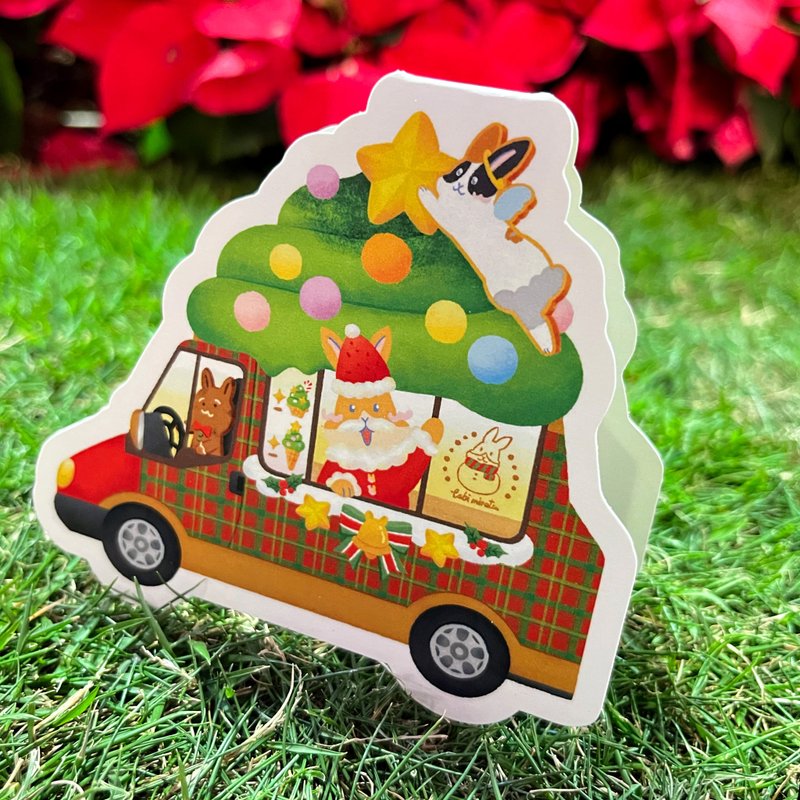2023 | 雪糕車造型聖誕卡 - 卡片/明信片 - 紙 