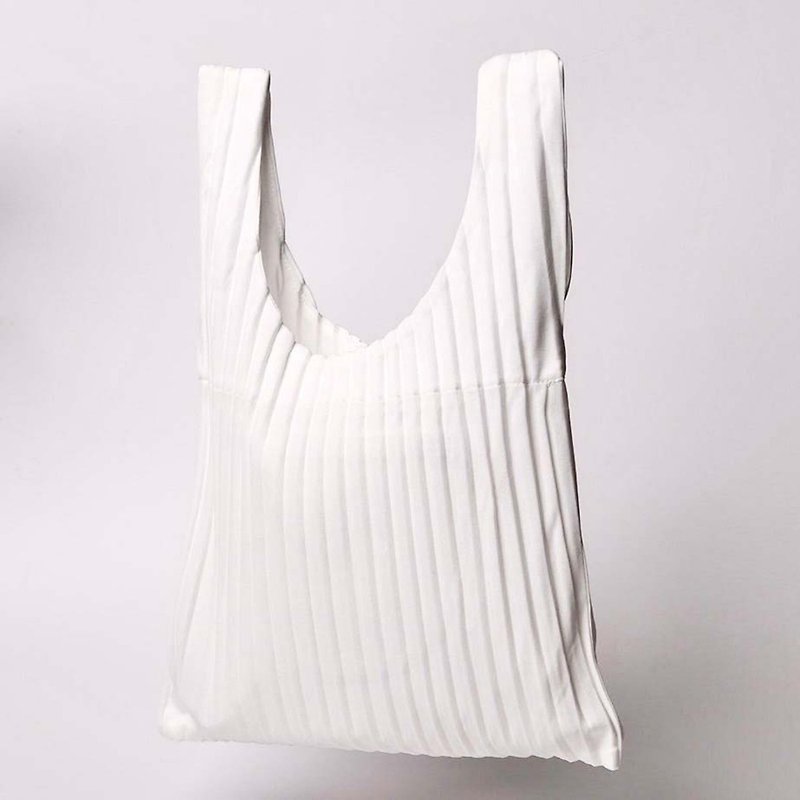 re-PET Bag-handbag - Handbags & Totes - Polyester White