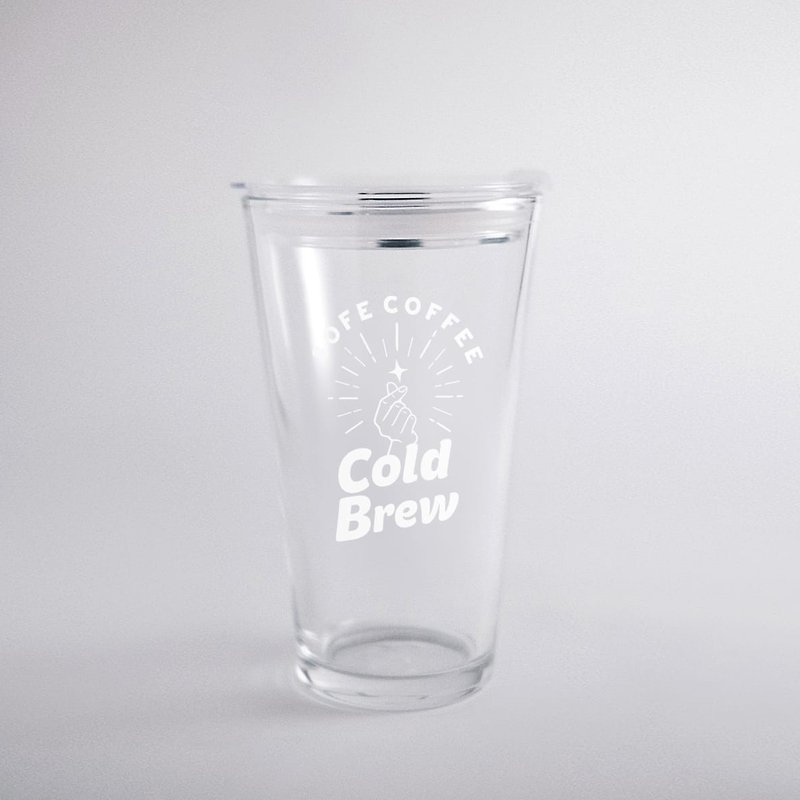 【SOFE COFFEE】Cold Brew Glass Tumble - Cups - Glass Transparent