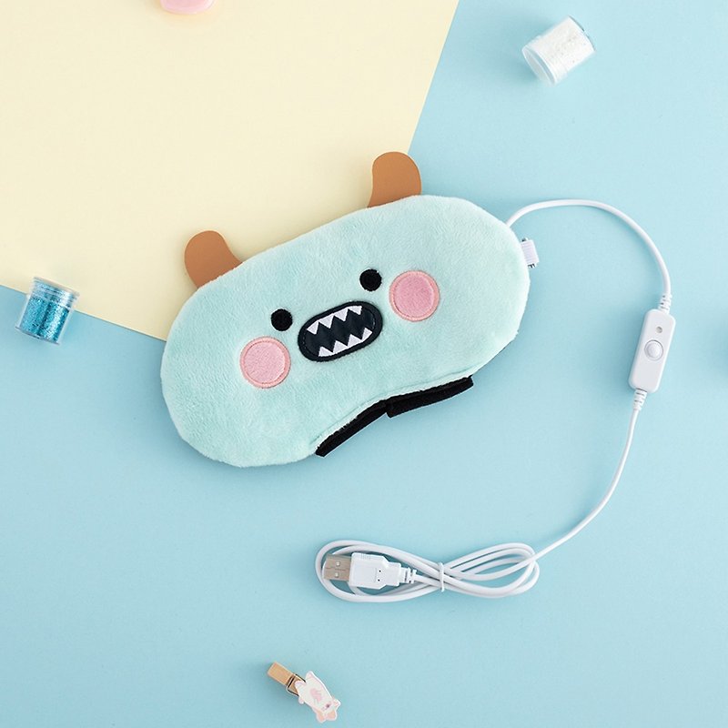 Little Monster Series 3.0 USB Hot Compress Eye Mask - Gadgets - Other Materials Multicolor