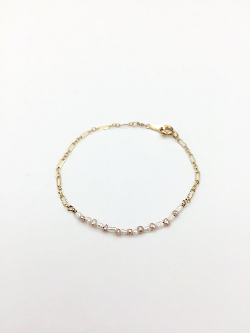 Slim pearl bracelet - Bracelets - Other Materials Gold