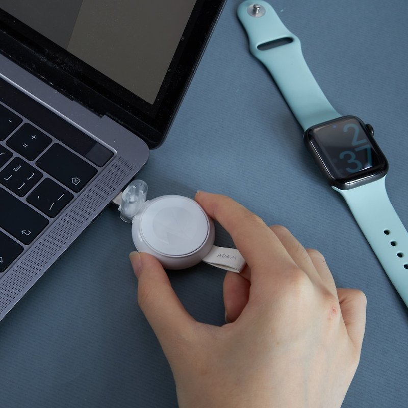 ADAM OMNIA A1 Apple Watch磁吸無線充電器1/2/3/4/5/6/SE 全系列 - 科技小物 - 塑膠 