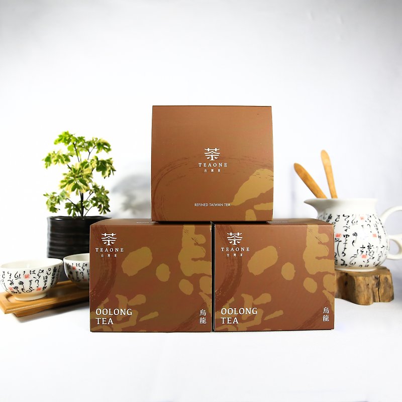 【TeaOne I Whole leaves teabags】凍頂烏龍茶 Oolong Tea【3g*12 bags】 - Tea - Fresh Ingredients Brown