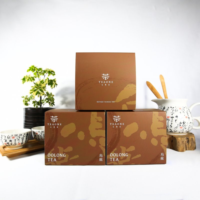 【TeaOne I 原葉茶包】凍頂烏龍茶 Oolong Tea【淨重3g*12包】 - 茶葉/茶包/水果茶 - 新鮮食材 咖啡色