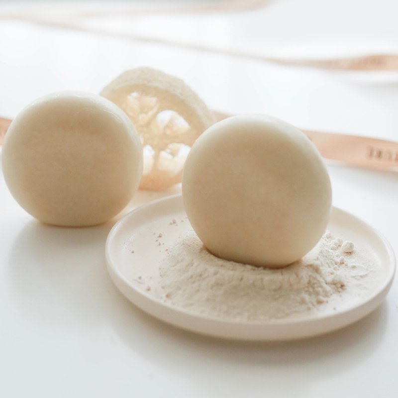 Hot spring pearl soap/110g/contains hot spring pearl powder jasmine rose/whitening - Soap - Other Materials 