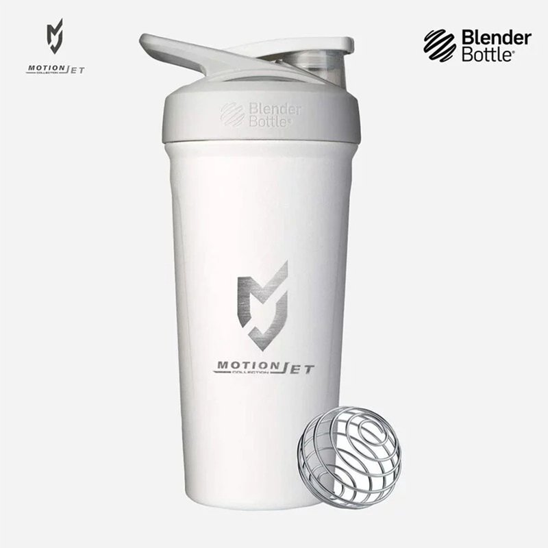 MJC & Blender Bottle Stainless Steel Joint Water Bottle 24 oz - Fashion White - กระบอกน้ำร้อน - สแตนเลส ขาว