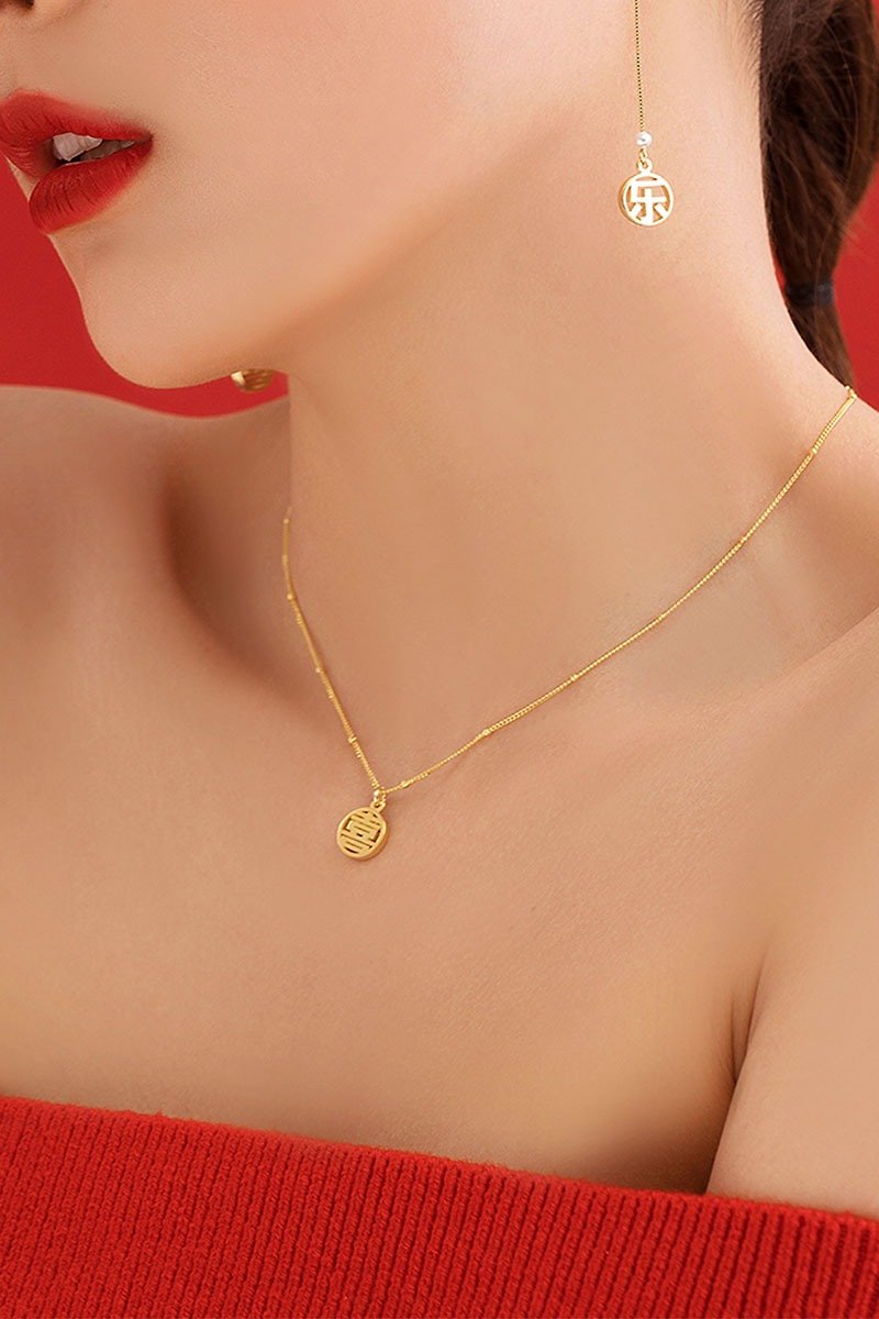 Fortune&Luck Necklace - Necklaces - Precious Metals Gold