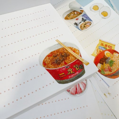 ラーメン　メモ帳 71jGIOZqRyL._UF350,350_QL50_.jpg