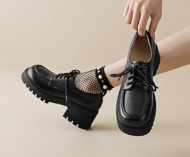 Womens loafers lace up sale