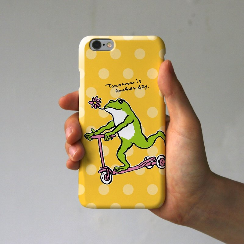 Smartphone Case Blue Frog GO Yellow - Other - Plastic Yellow