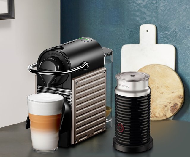 Buy Nespresso Pixie Coffee Machine with Milk Frother Bundle Online