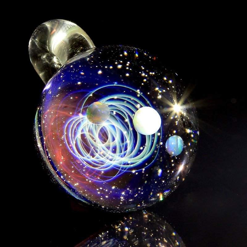 Spaceglass (PN18) - Necklaces - Glass Multicolor