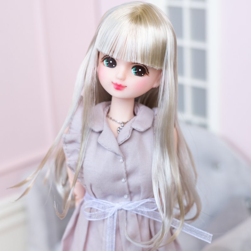 キャッスル製 リカちゃん メイクカスタム *Raija* - 公仔/玩偶 - 橡膠 
