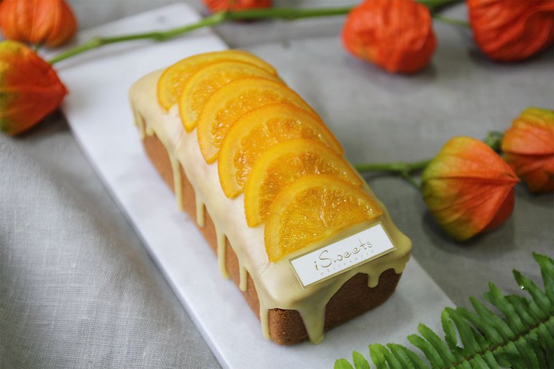 橙意滿滿 | 香橙鳳梨磅蛋糕 - 蛋糕/甜點 - 新鮮食材 橘色