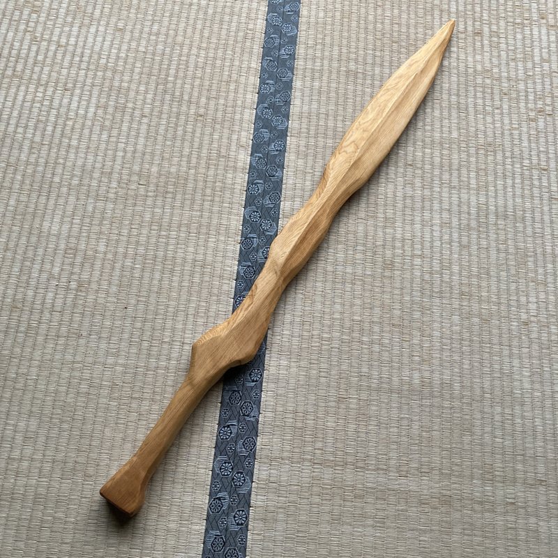 魔劍　星切り　　木刀　藝術木劍　運動太極劍　妖刀 - 擺飾/家飾品 - 木頭 卡其色