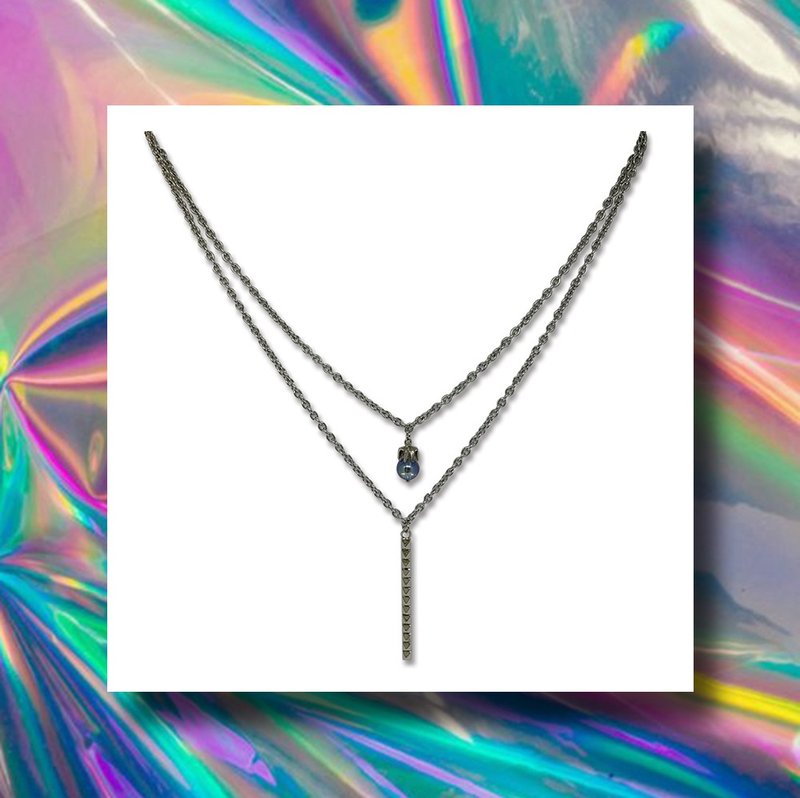 Makaliphon : Necklace 2 - 項鍊 - 純銀 銀色