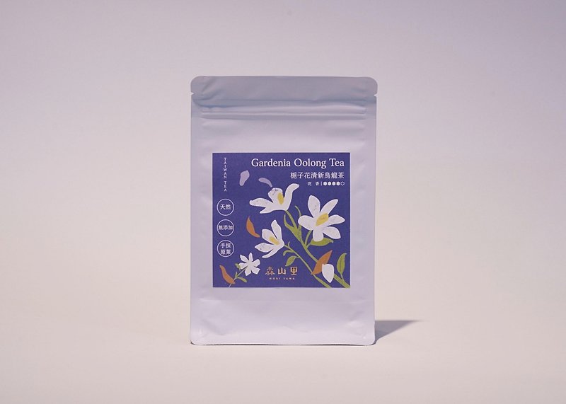 [Eco-friendly bag] Gardenia Fresh Oolong Tea 15pcs | Hand-picked raw leaves | Triangular tea bag