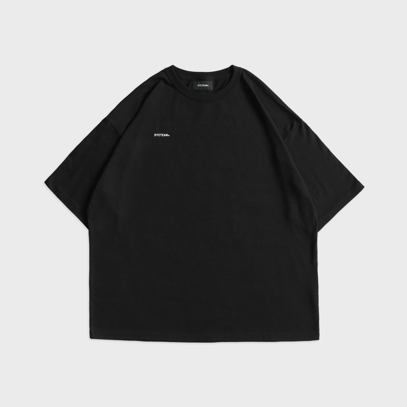 DYCTEAM - 6% 限定TEE (black) - 男 T 恤 - 其他材質 黑色