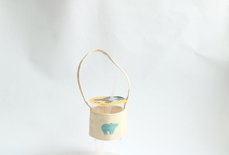 MaryWil eco-cup beverage bag lightweight - ถุงใส่กระติกนำ้ - ผ้าฝ้าย/ผ้าลินิน หลากหลายสี