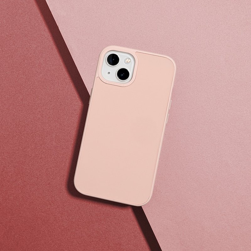 RhinoShield Case for iPhone Series|SolidSuit-Blush Pink - เคส/ซองมือถือ - พลาสติก ขาว