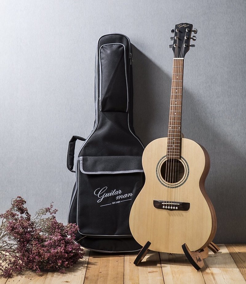台湾オリジナルギターマンT-11AE36インチスプルース合板ハンドトラベル電動木製ギターピックアップ - ギター・楽器 - 木製 