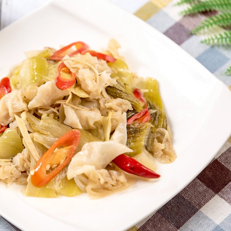 【Xianghe Vegetable Food】Pickled Vegetable Belly (200g) Vegetarian - Mixes & Ready Meals - Other Materials 