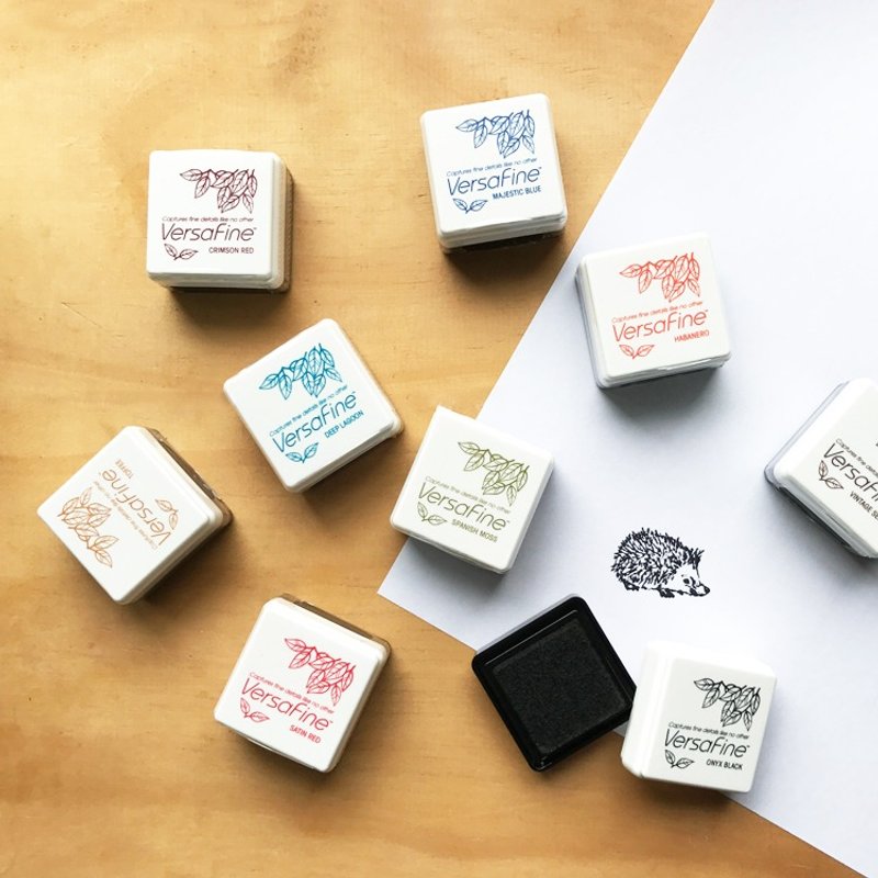 日本こども-Versafine超微細インクパッド -  12小さなバージョンの合計 - 印鑑・スタンプ - プラスチック 