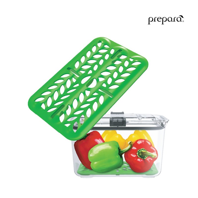 Latchlok series accessories - drain partition - Lunch Boxes - Plastic Green