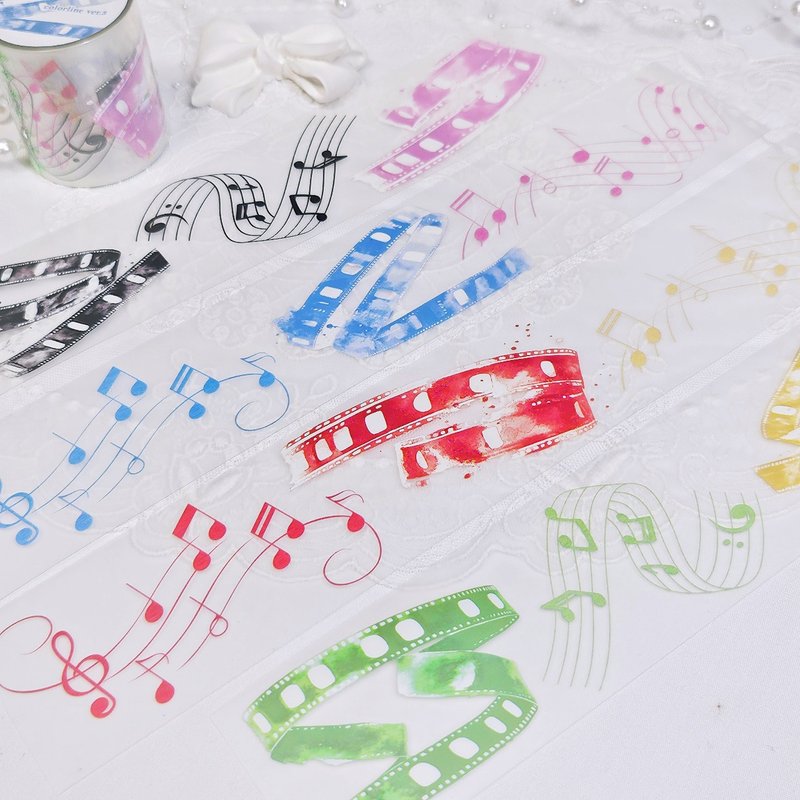 Color line No.3 pet masking tape - 紙膠帶/和紙/PET - 其他材質 
