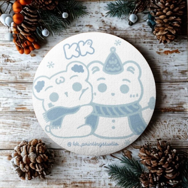 毛絨絨徽章 - 徽章/別針 - 其他人造纖維 