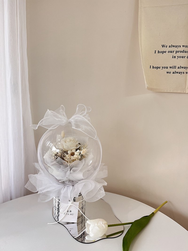 Fairy Little Fragrant Wind Small Bouquet Planet - Dried Flowers & Bouquets - Plants & Flowers White